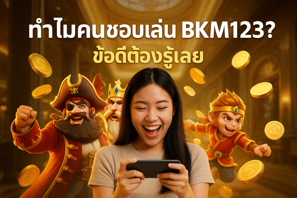 ทำไมคนชอบเล่น BKM123? ข้อดีต้องรู้เลย
