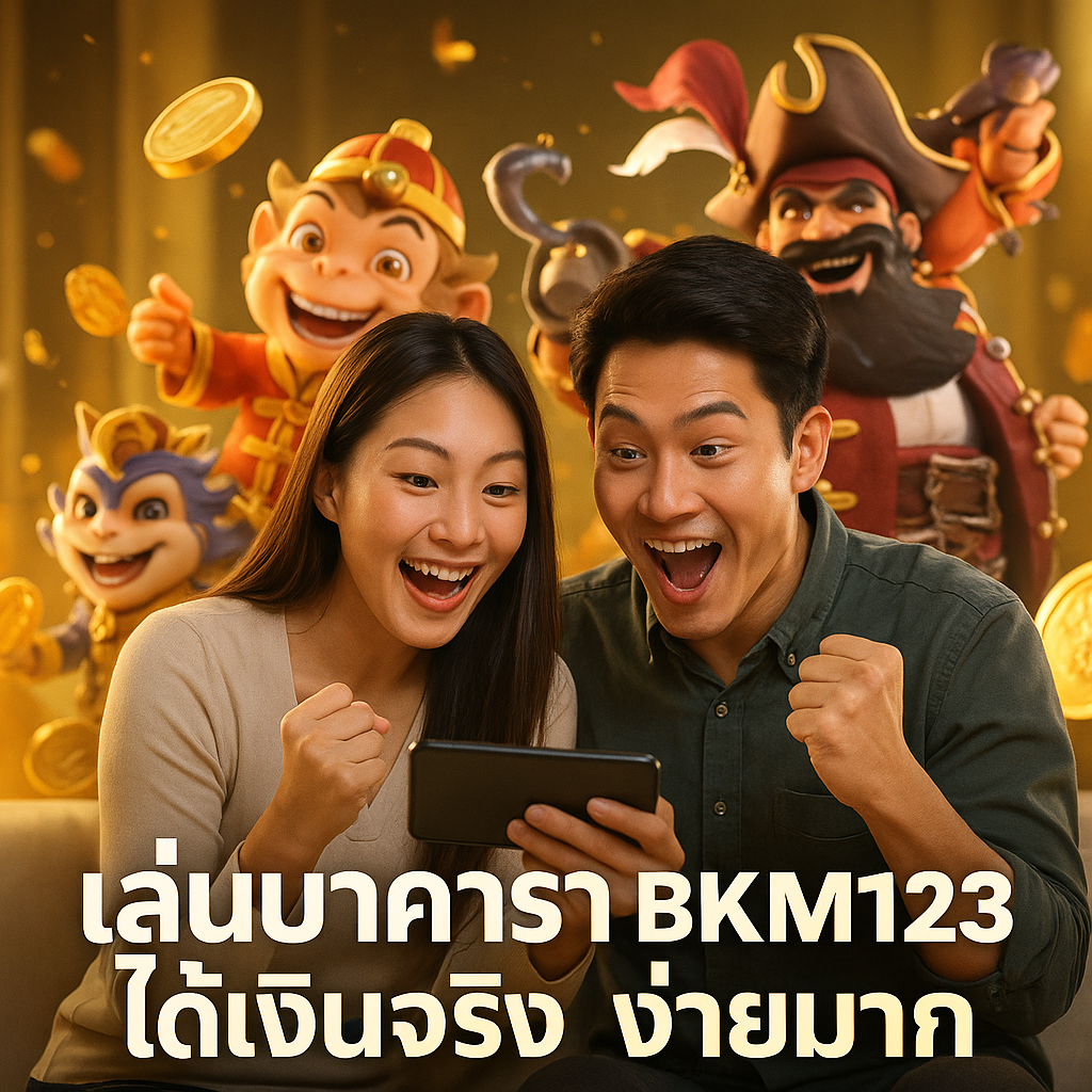 เล่นบาคาร่า BKM123 ได้เงินจริง ง่ายมาก