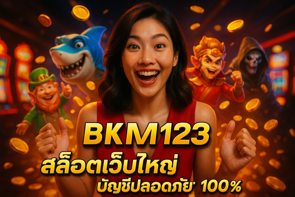 BKM123 สล็อตเว็บใหญ่ บัญชีปลอดภัย 100%